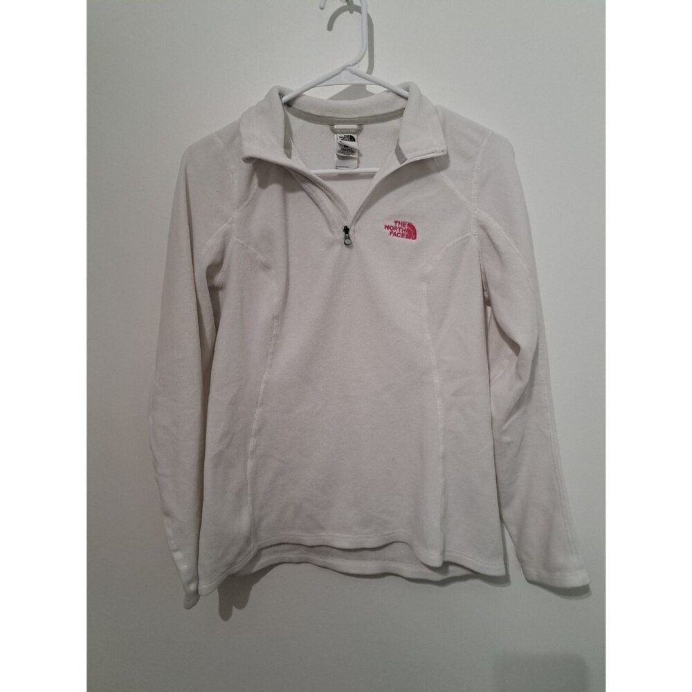 North Face White Breast Cancer Awareness North Face Pullover Size S